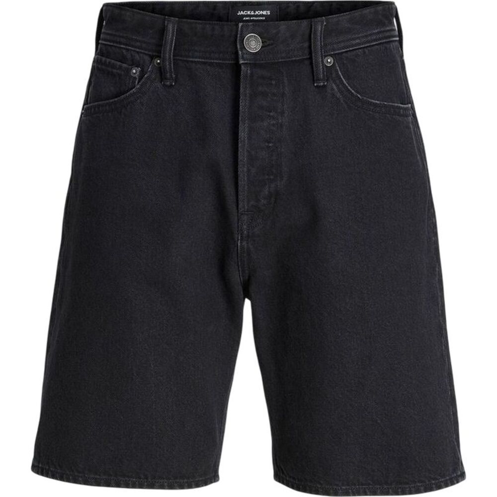 Jack And Jones Mens Tony Jean Shorts / Black Denim